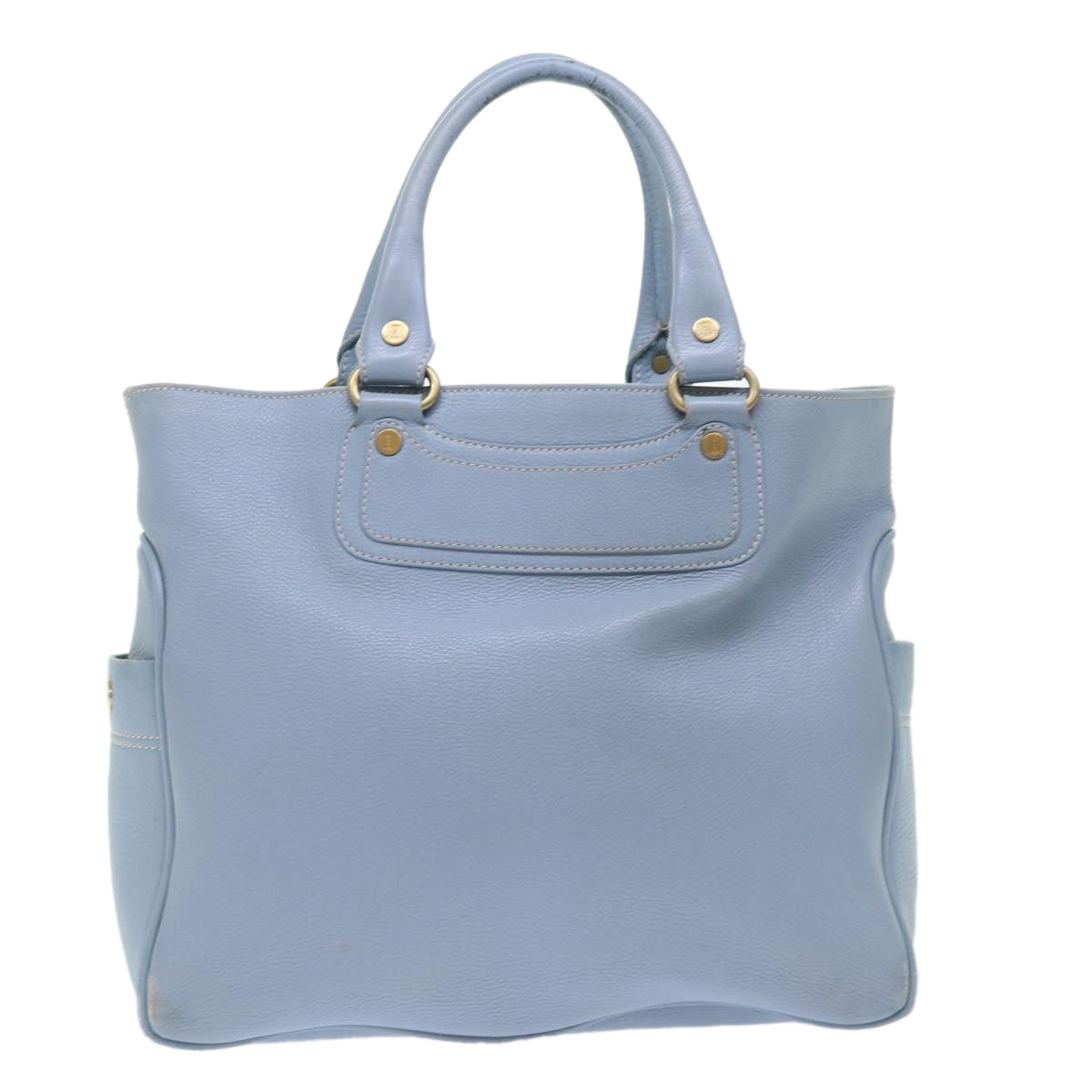 Luxury CELINE Boogie Bag Hand Bag Leather Blue ar10054B