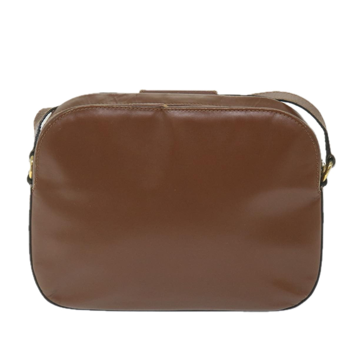 Luxury CELINE Shoulder Bag Leather Brown ar10843B