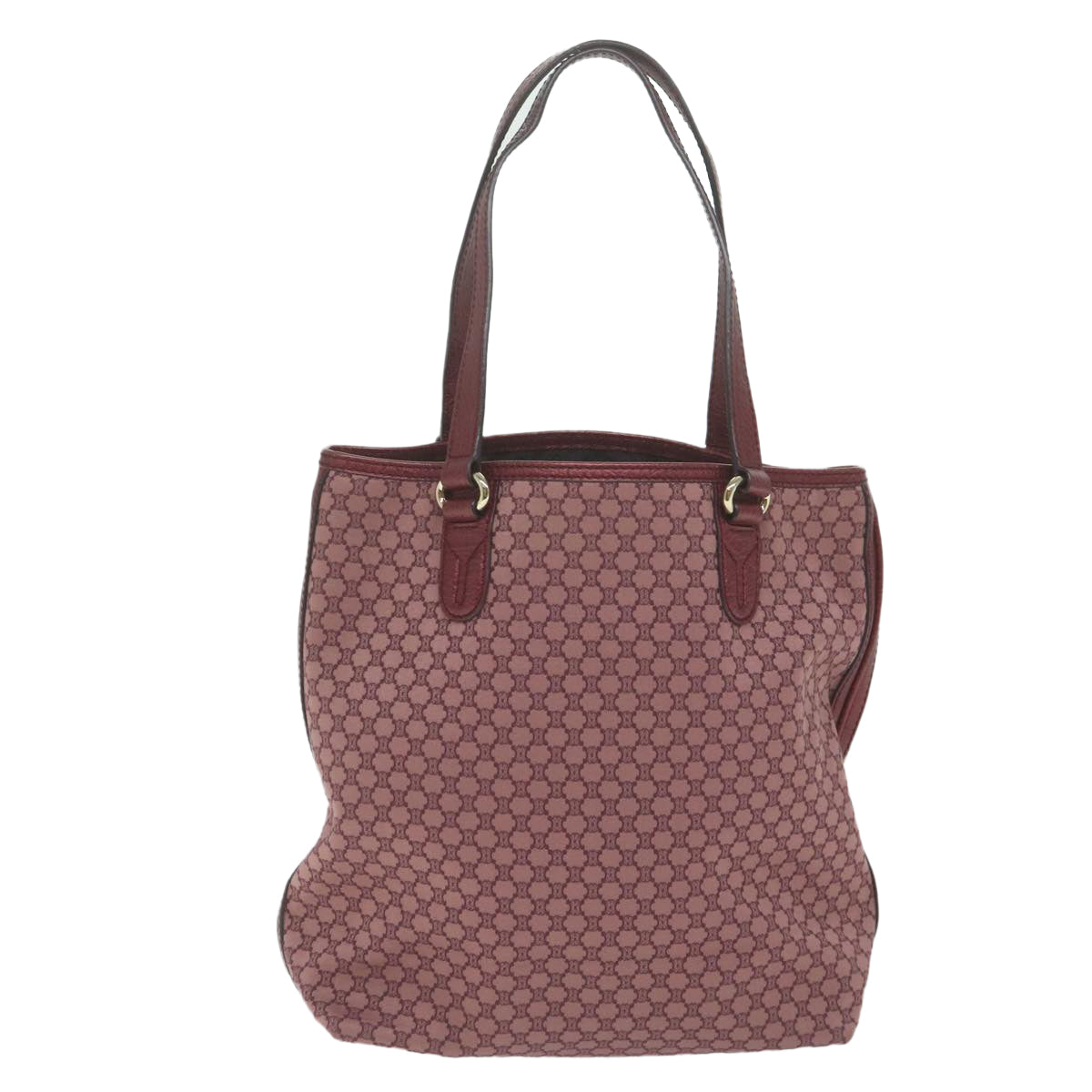 Luxury CELINE Macadam Canvas Tote Bag Pink ar11149B