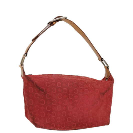 Luxury CELINE C Macadam Canvas Hand Bag Red ar11578B
