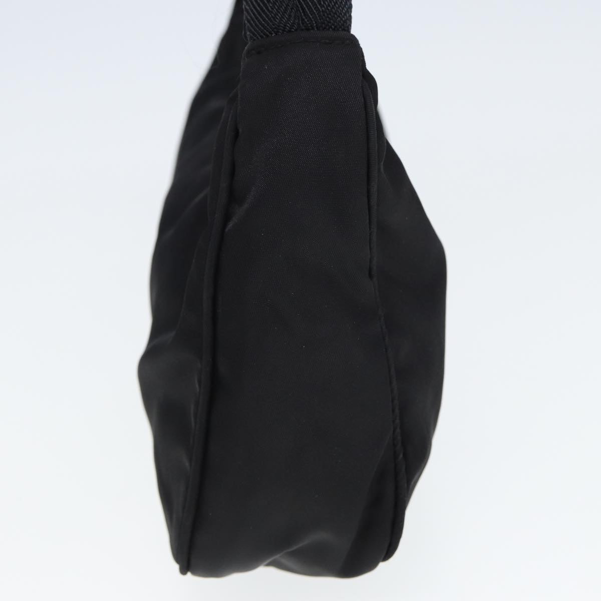 PRADA Hand Bag Nylon Black Auth ar11967