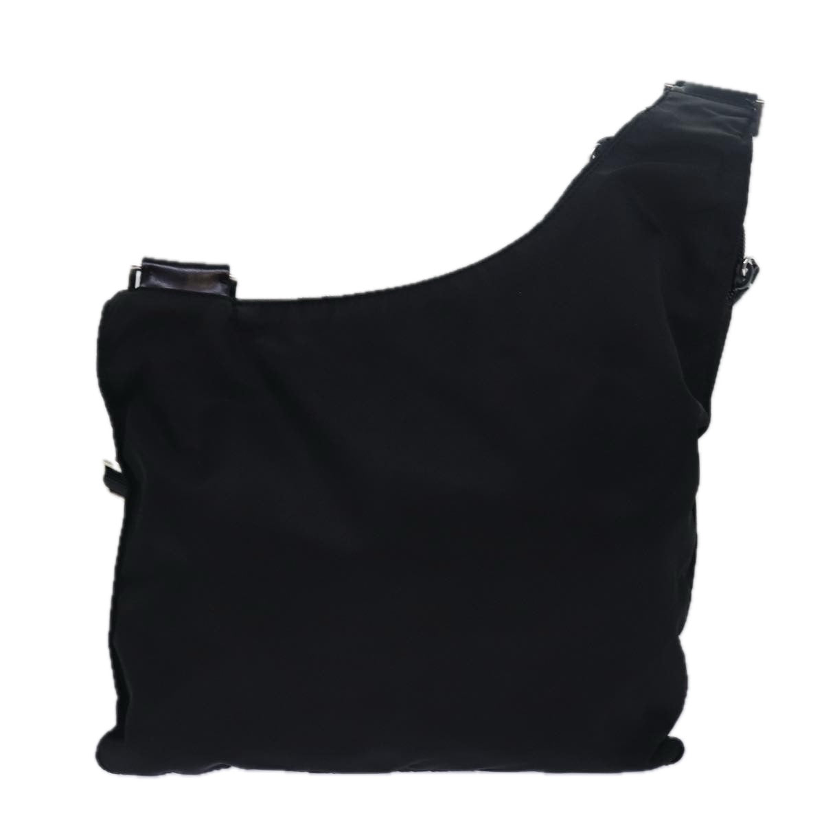 PRADA Shoulder Bag Nylon Black Auth ar11982