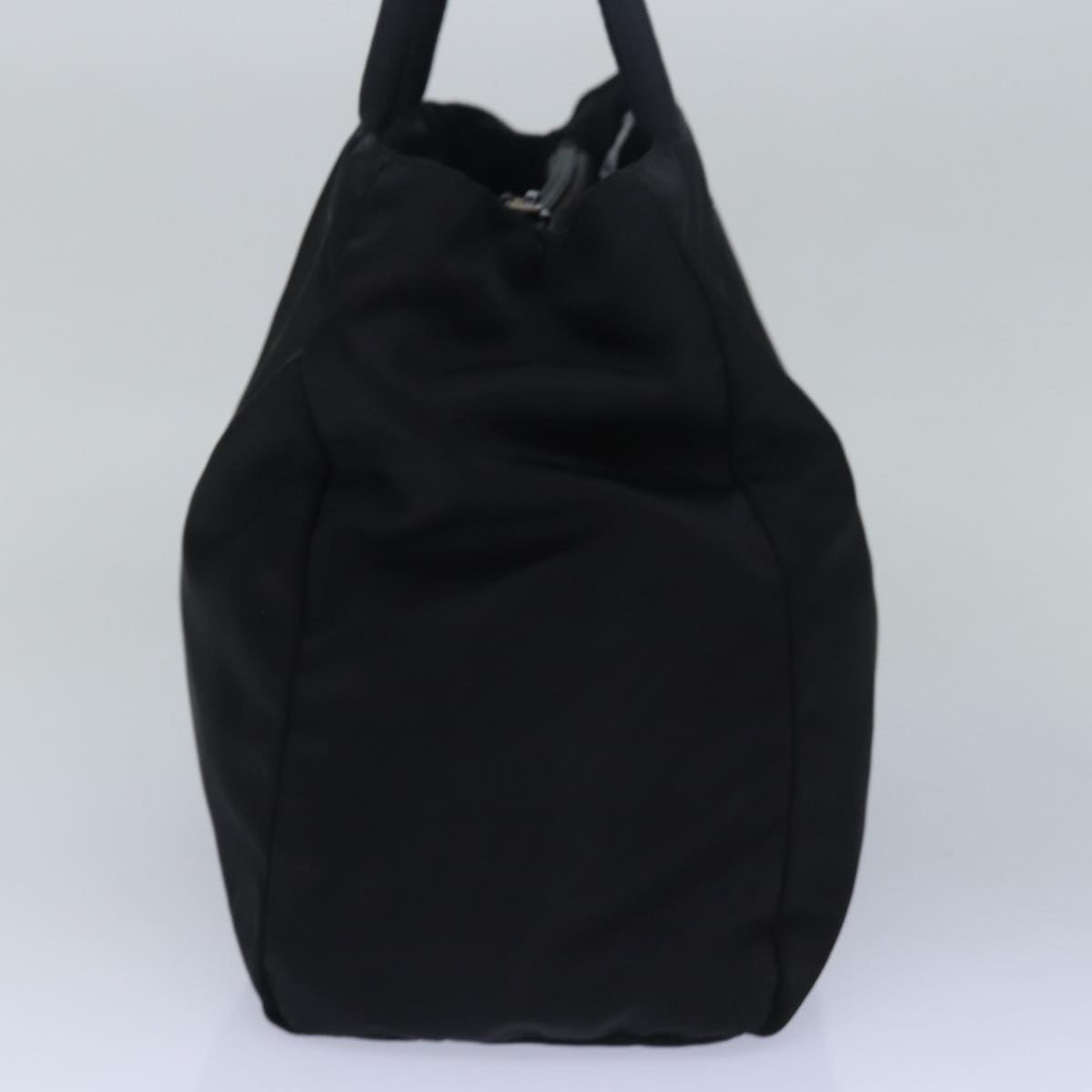 PRADA Hand Bag Nylon Black Auth