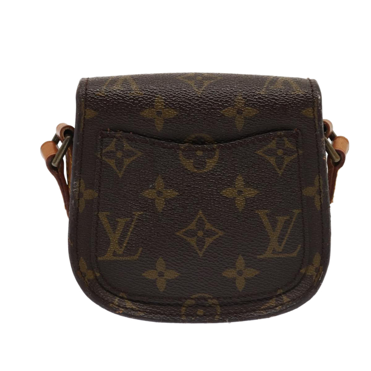LOUIS VUITTON Monogram Bebe Monogram Saint Cloud Bag M51245 LV Auth ar12152