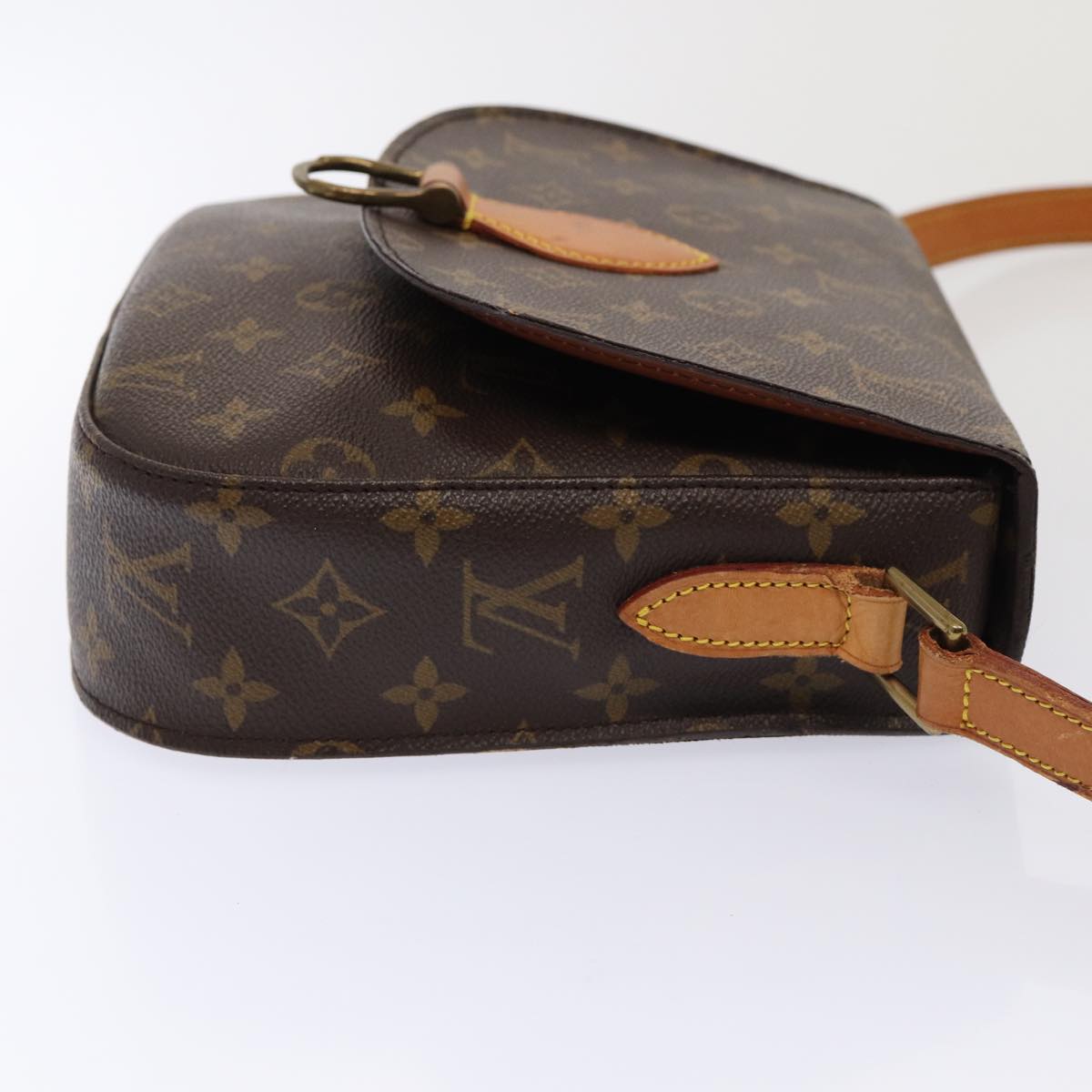 LOUIS VUITTON Monogram Saint Cloud GM Shoulder Bag M51242 LV Auth ar12475