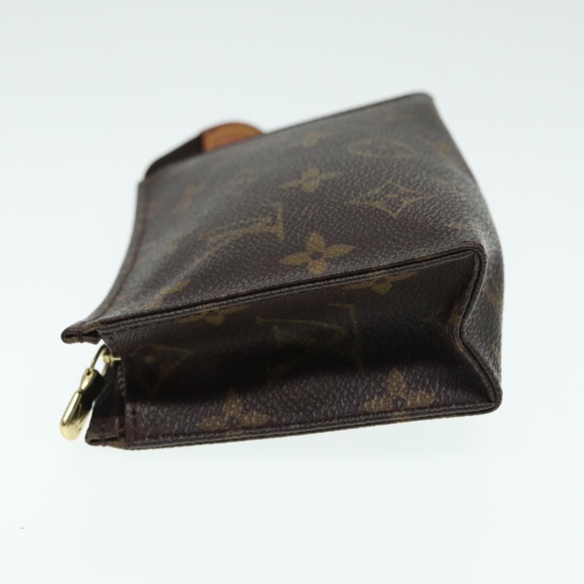 LOUIS VUITTON Monogram Poche Toilette 15 Pouch M47546 LV Auth ar12482
