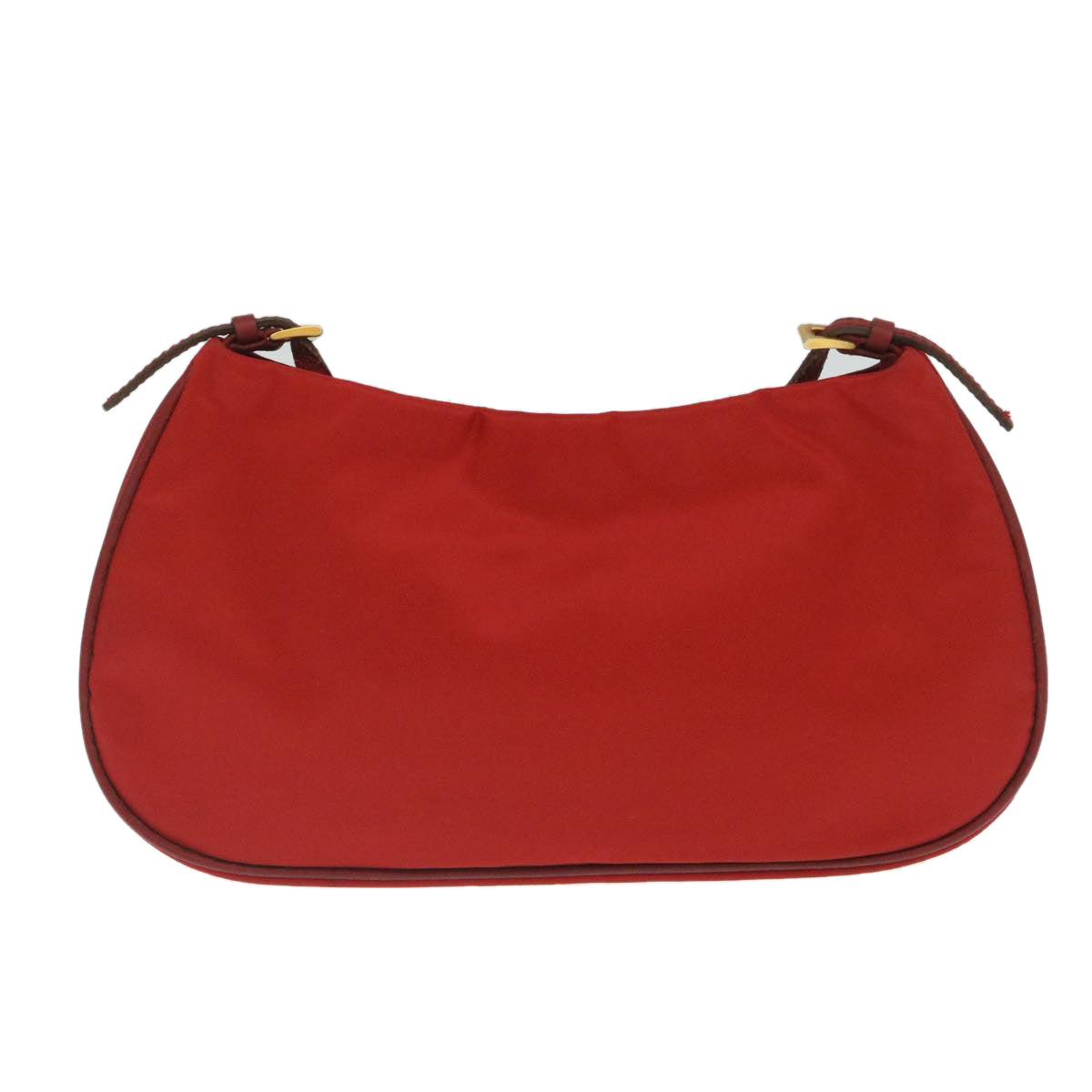 Prada Accessory Pouch Nylon Red Luxury Handbag