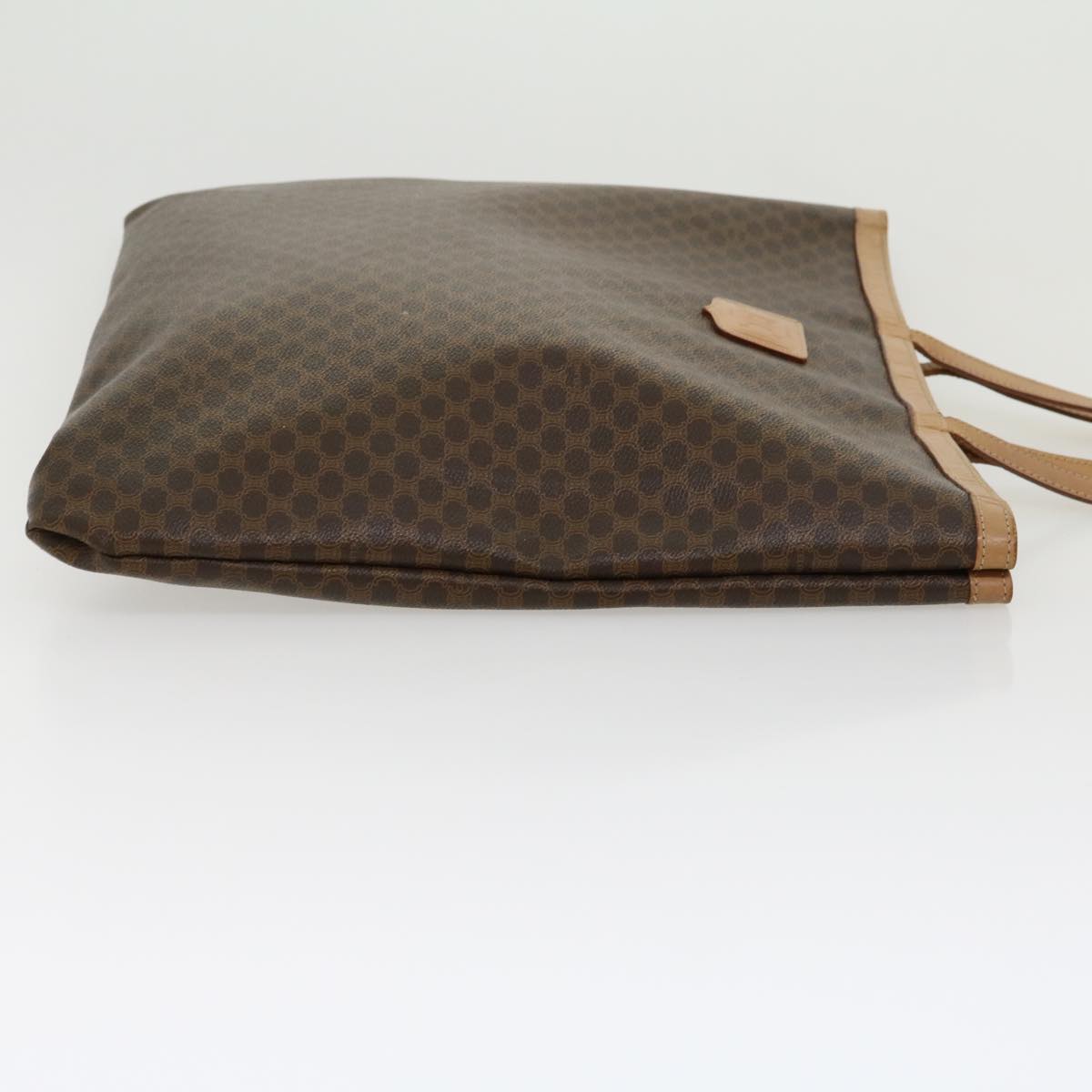 Luxury CELINE Macadam Canvas Tote Bag Brown ar7191