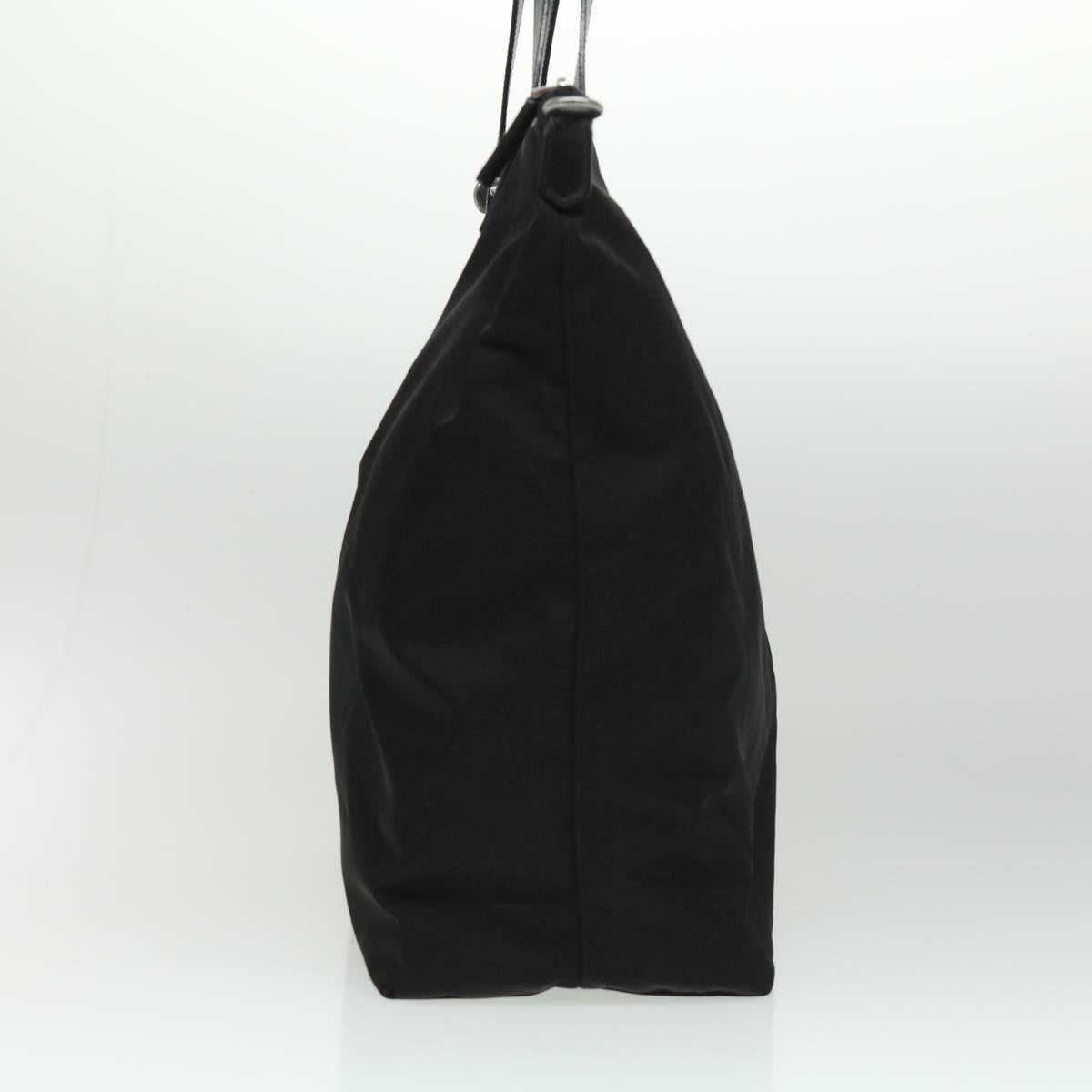 Prada HF stitch Tote Bag Nylon Leather Black