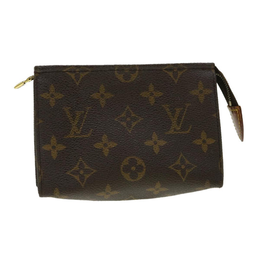 LOUIS VUITTON Monogram Poche Toilette 15 Pouch M47546 LV Auth ar7892B