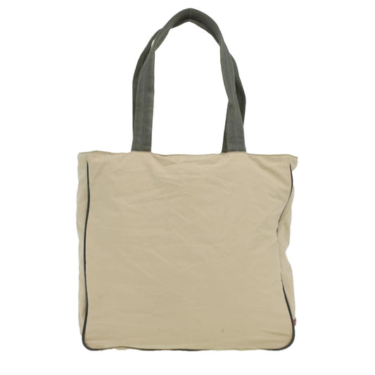 Prada Hand Bag Nylon Cream
