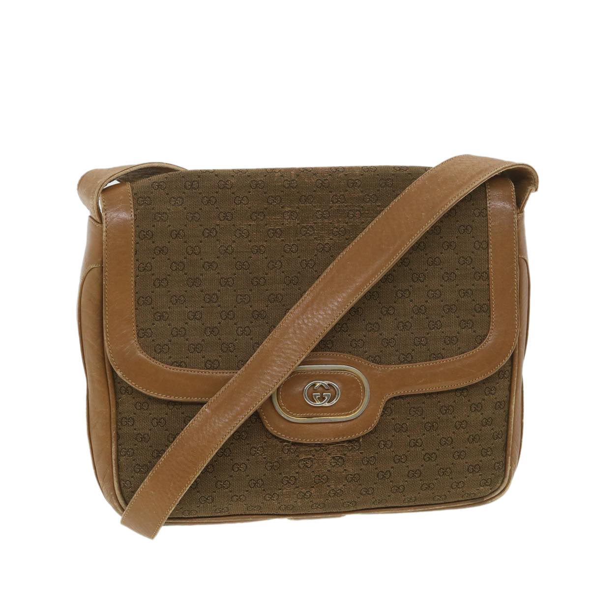 Gucci Canvas Shoulder Bag