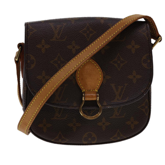 LOUIS VUITTON Monogram Saint Cloud PM Shoulder Bag M51244 LV Auth ar9262B