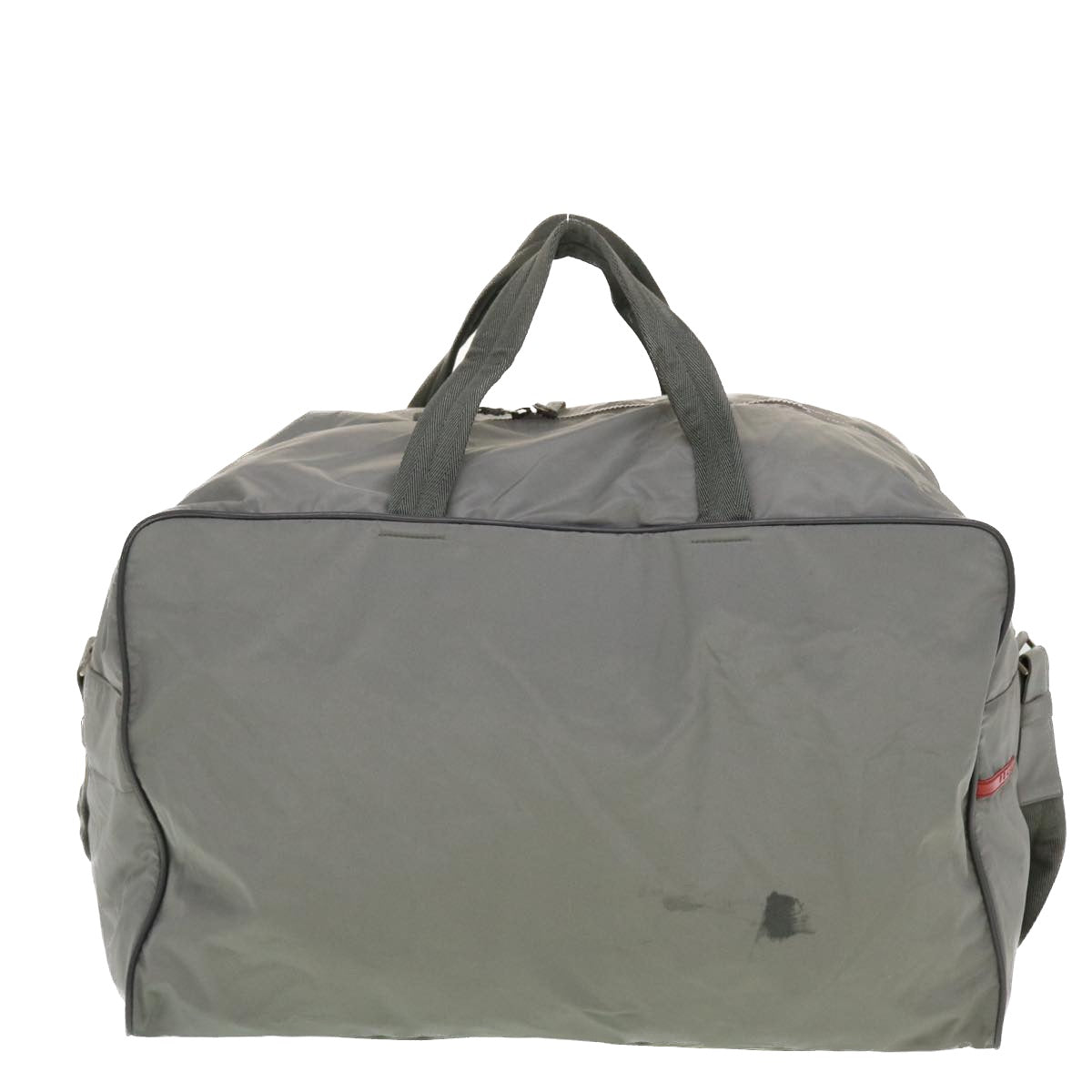 Prada Boston Bag Nylon 2way Gray