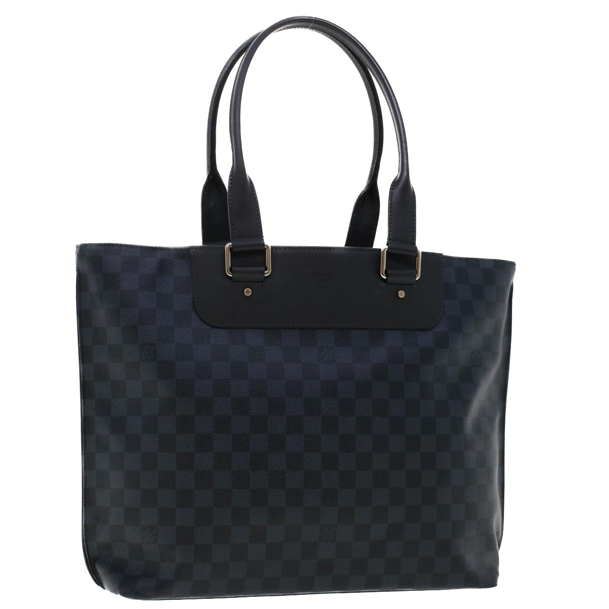LOUIS VUITTON Damier Cobalt Cabavayage Hand Bag LV Auth ar9915B