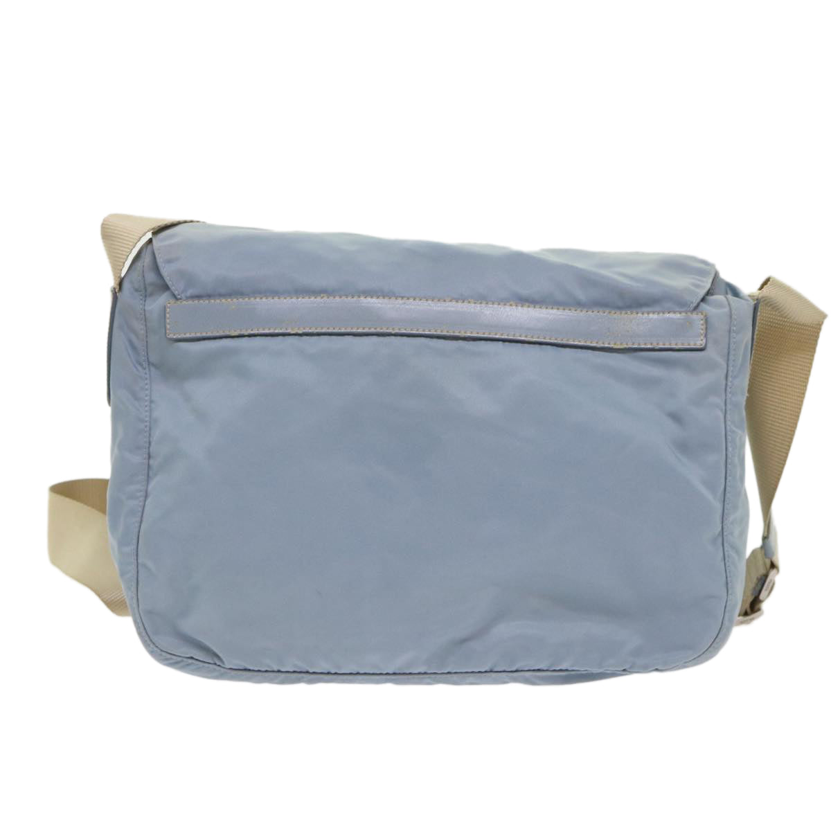Prada Shoulder Bag Nylon Light Blue