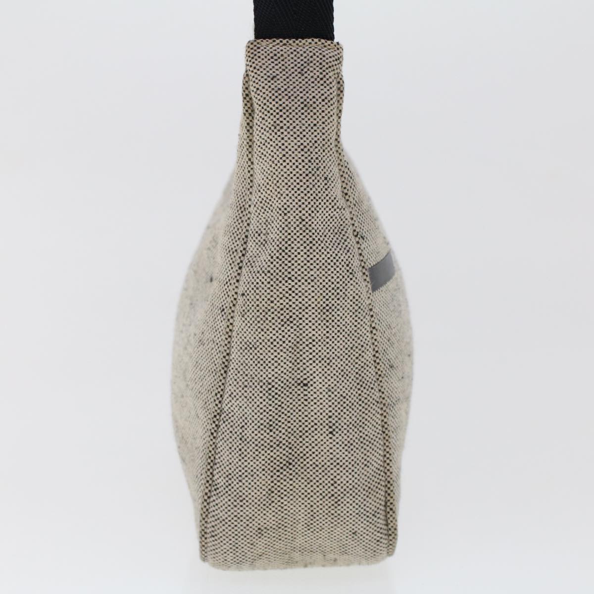 Prada Sports Hand Bag Canvas Beige Black