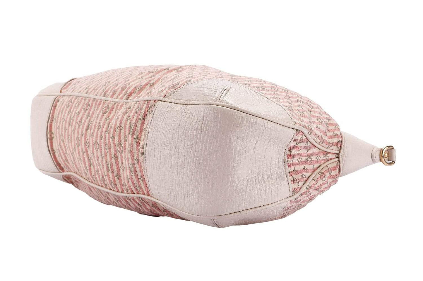 Louis Vuitton Pink Marina Monogram Hobo Mini Lin 2 Way Bag with Strap & Dust Cover