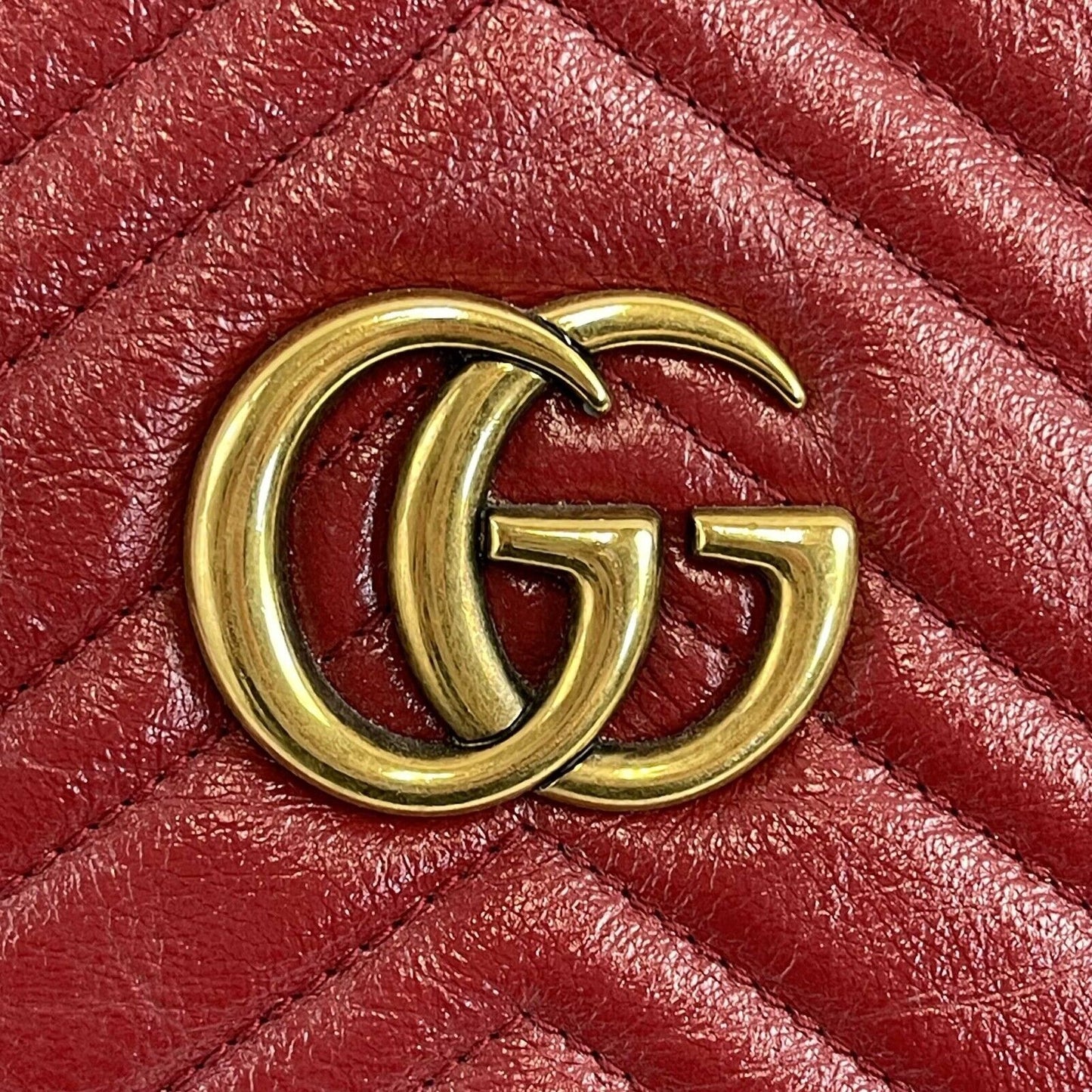 Gucci Lou Leather Top Handle Tote