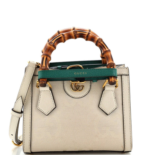 Gucci Canvas Top Handle Tote