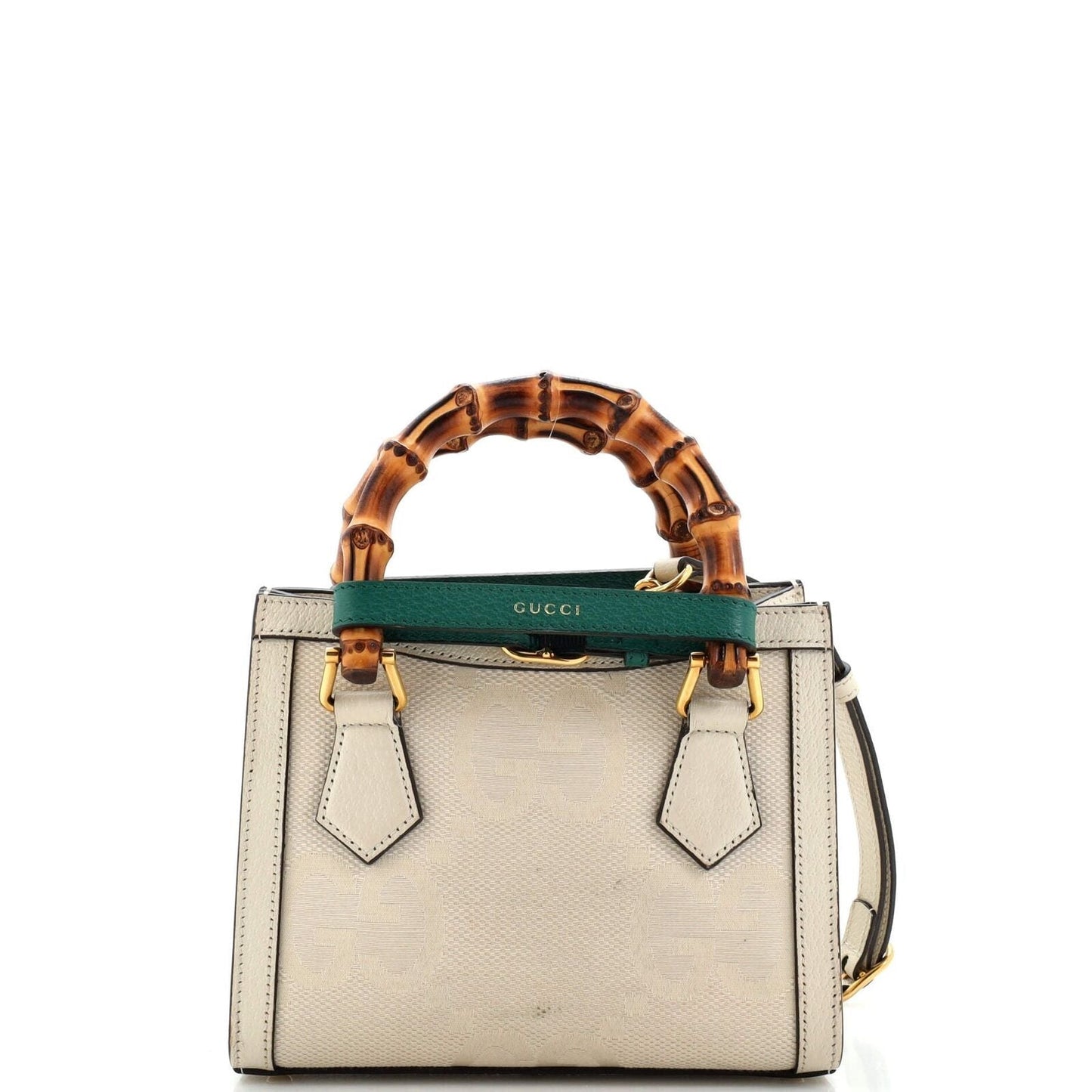 Gucci Canvas Top Handle Tote