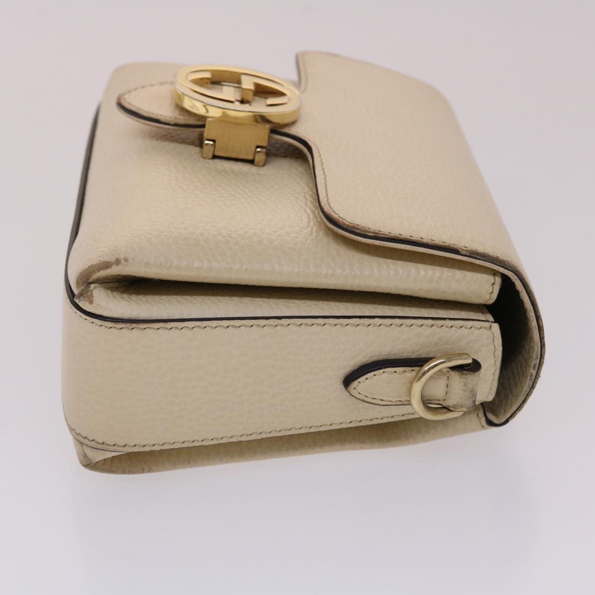 Gucci Chain Leather Shoulder Bag