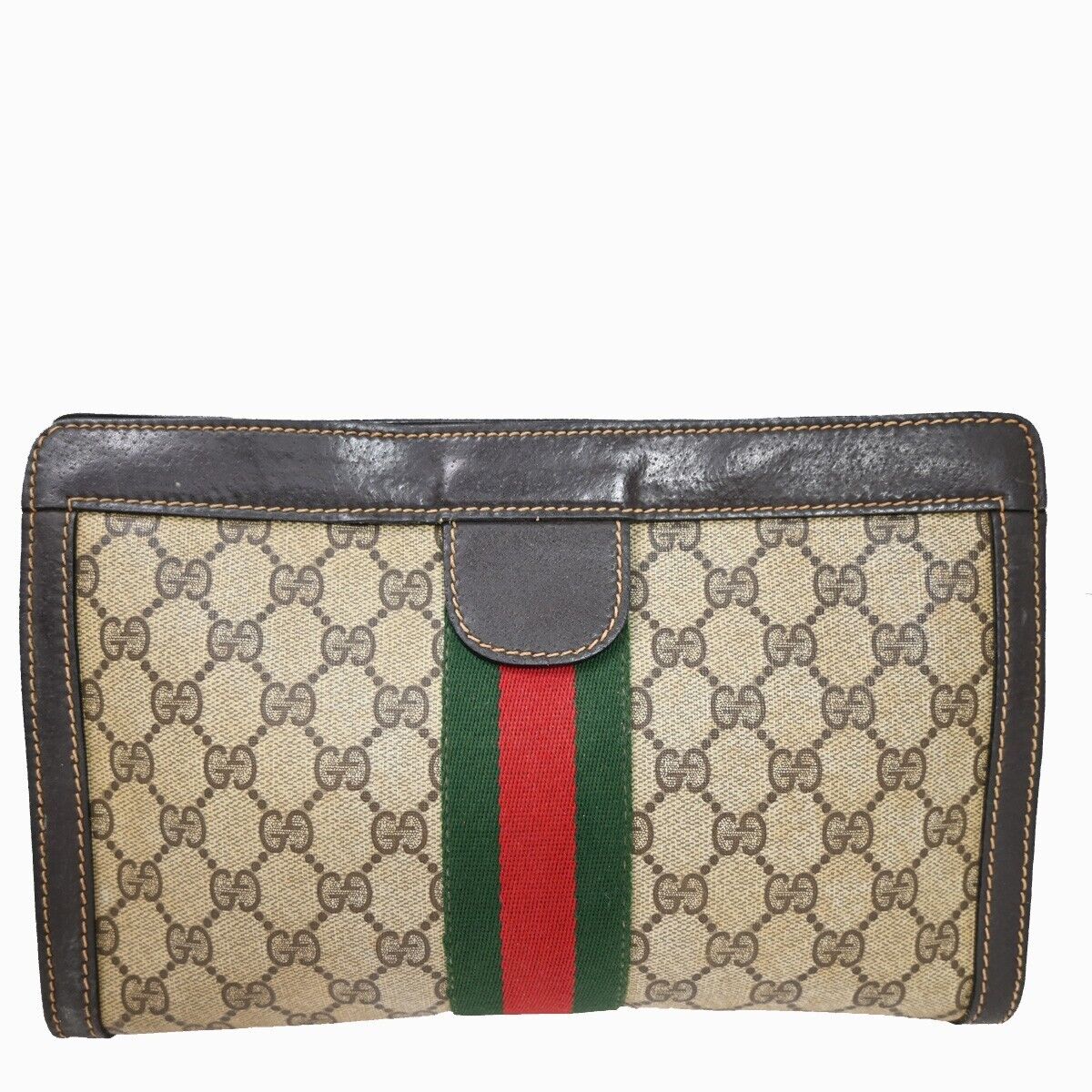 Gucci Leather Clutch