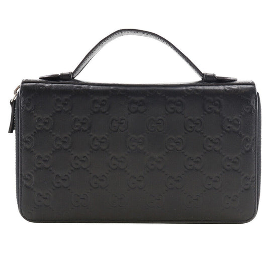 Gucci Monogram Leather Handbag