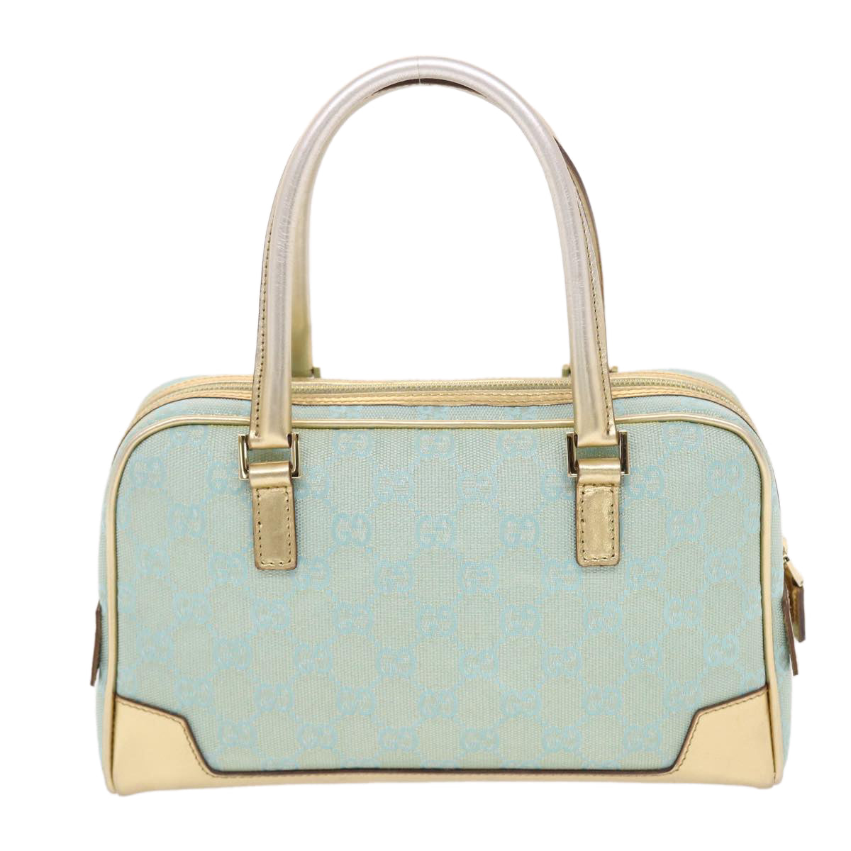 Gucci Leather Canvas Shoulder Bag