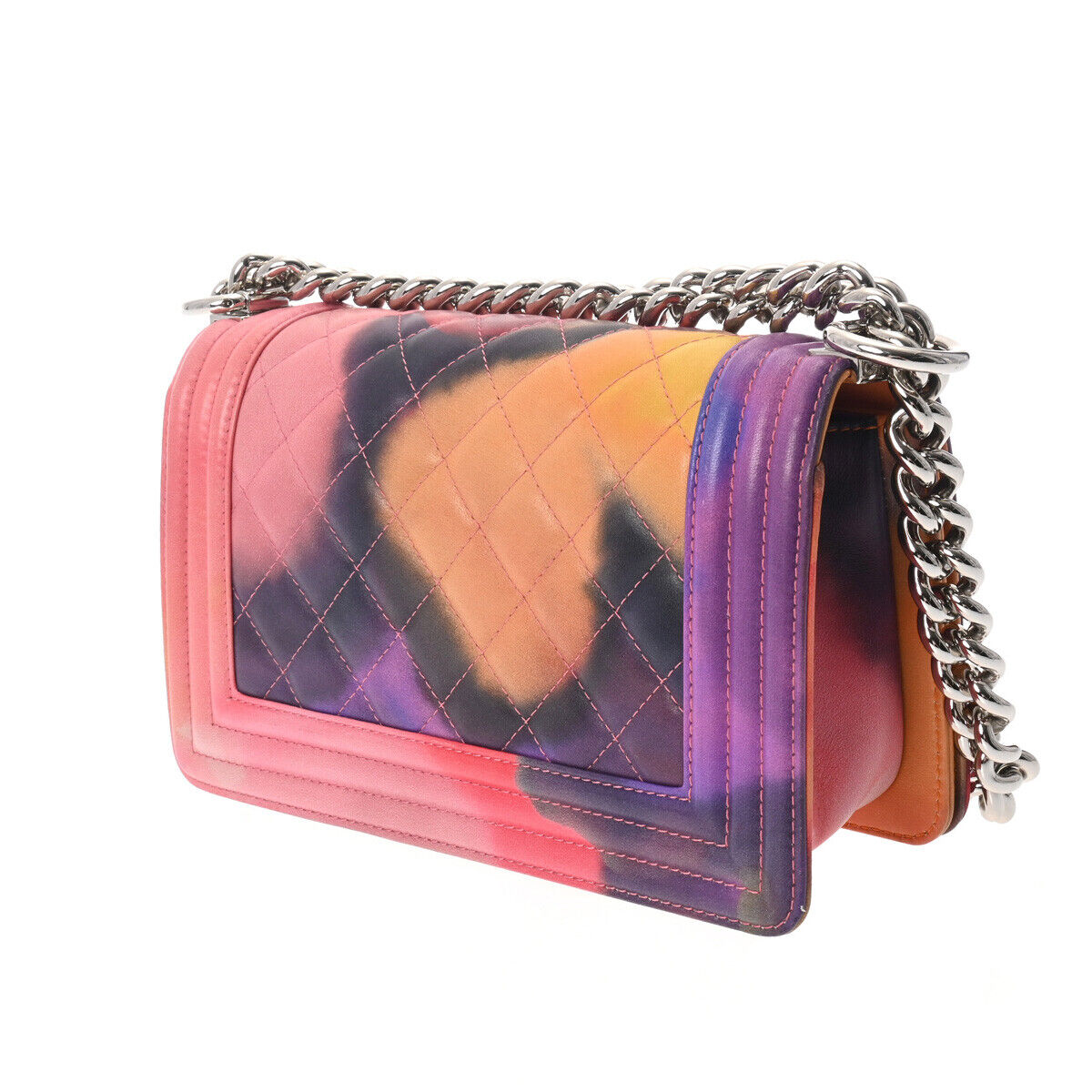 Chanel Boy Chainshoulder 7 9 Marble