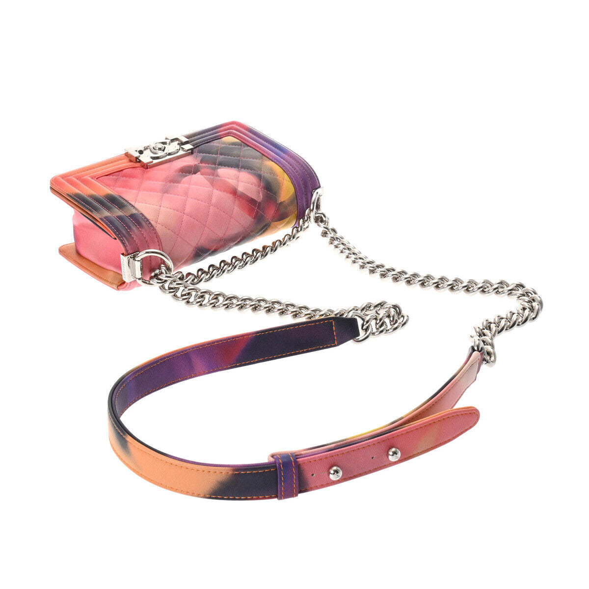 Chanel Boy Chainshoulder 7 9 Marble