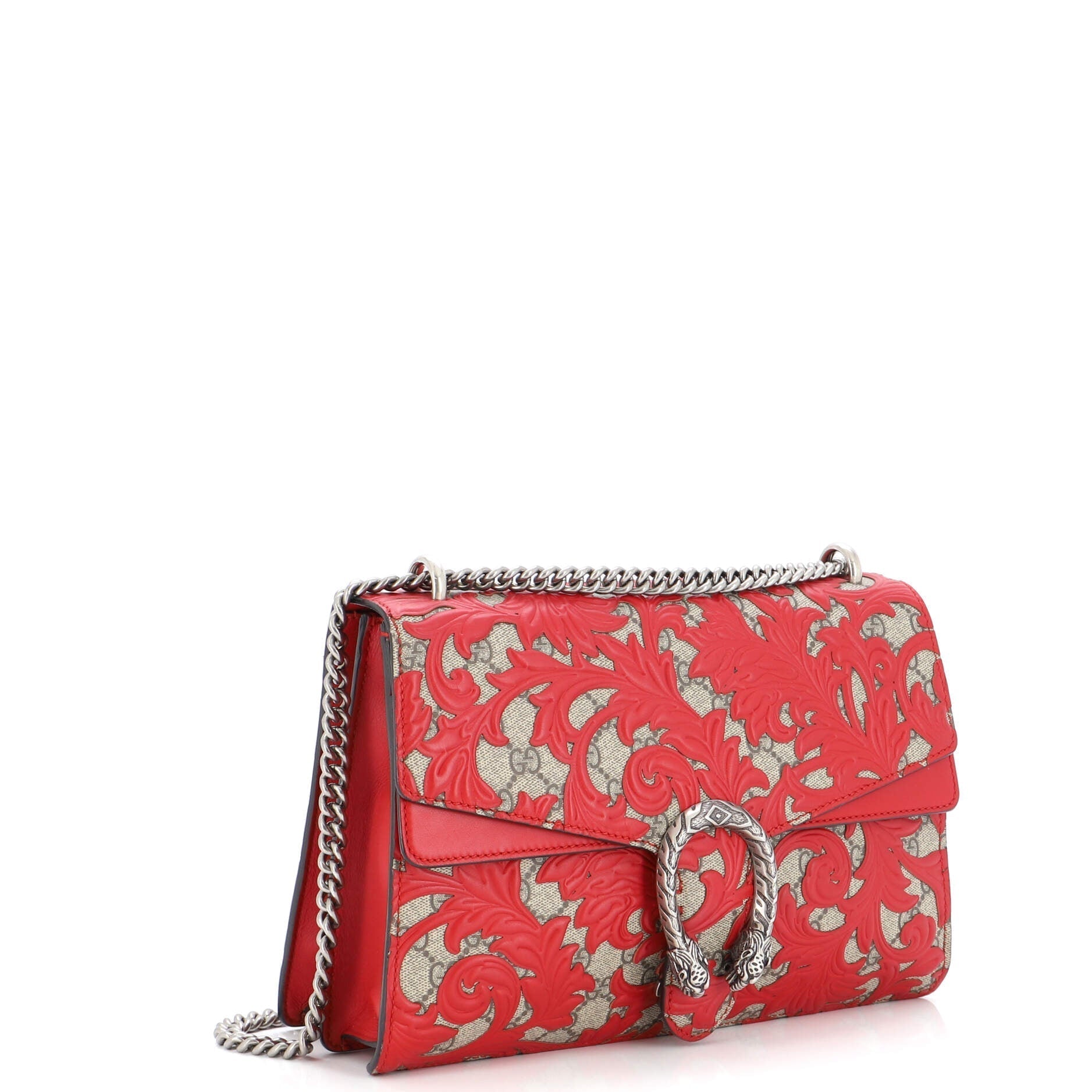 Gucci Chain Canvas Shoulder Bag