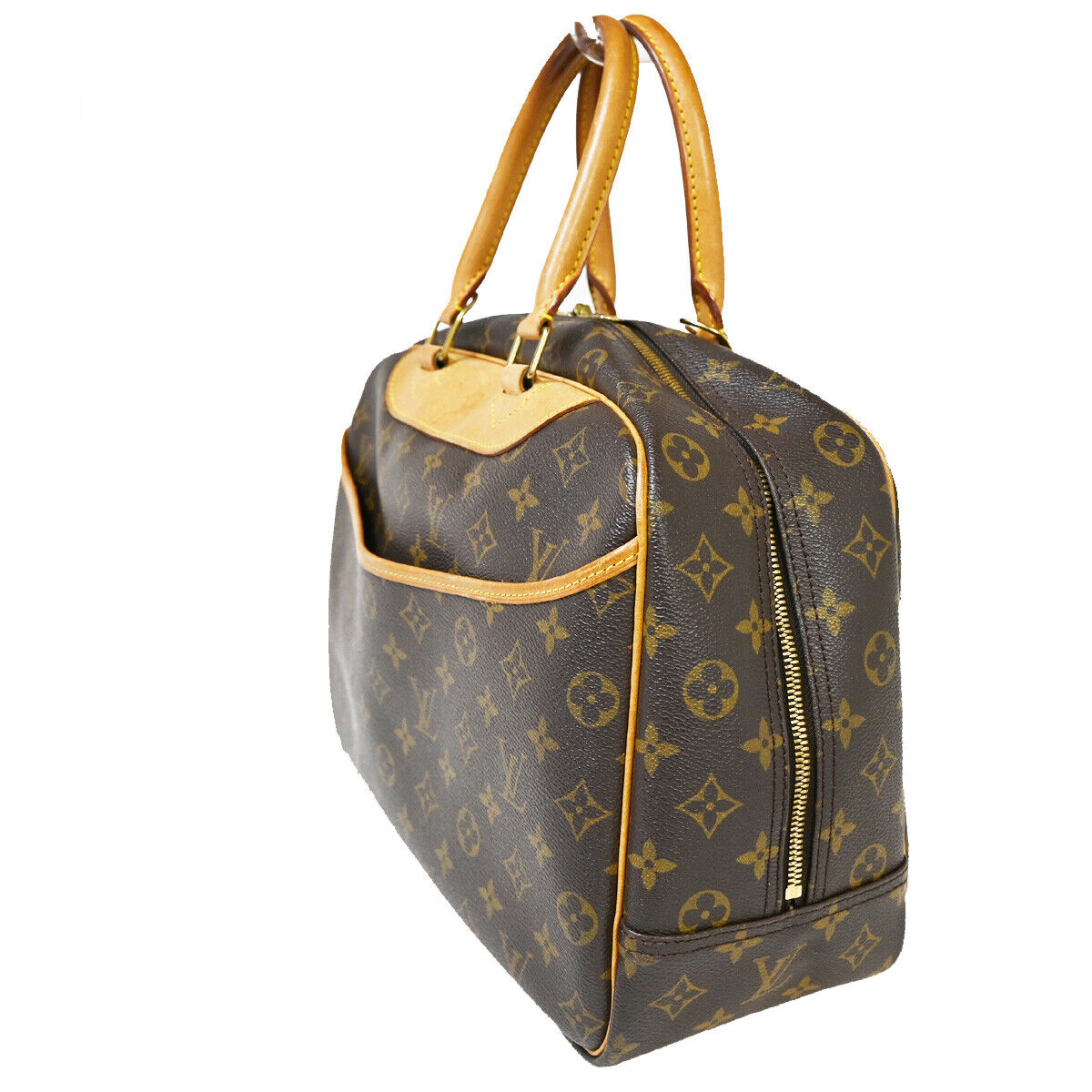 Louis Vuitton Lv Logo Deauville Hand Bag