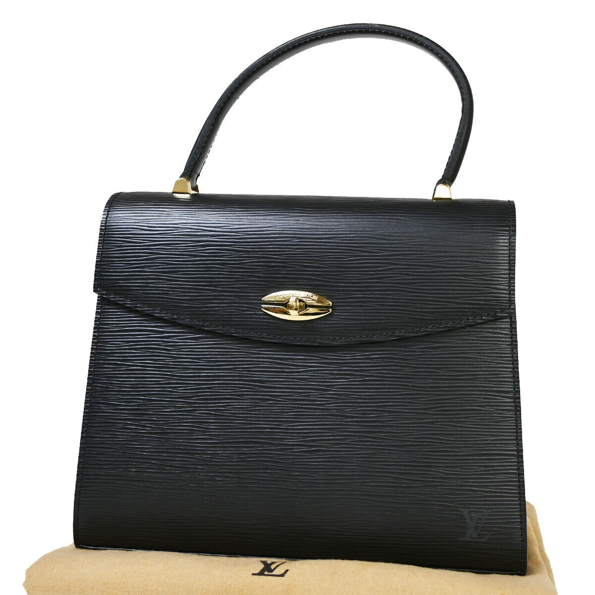 Louis Vuitton Logo Malesherbes Hand Bag