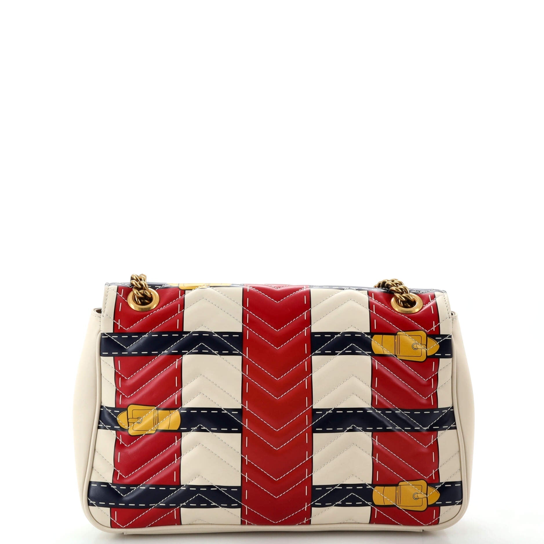 Gucci Chain Leather Shoulder Bag