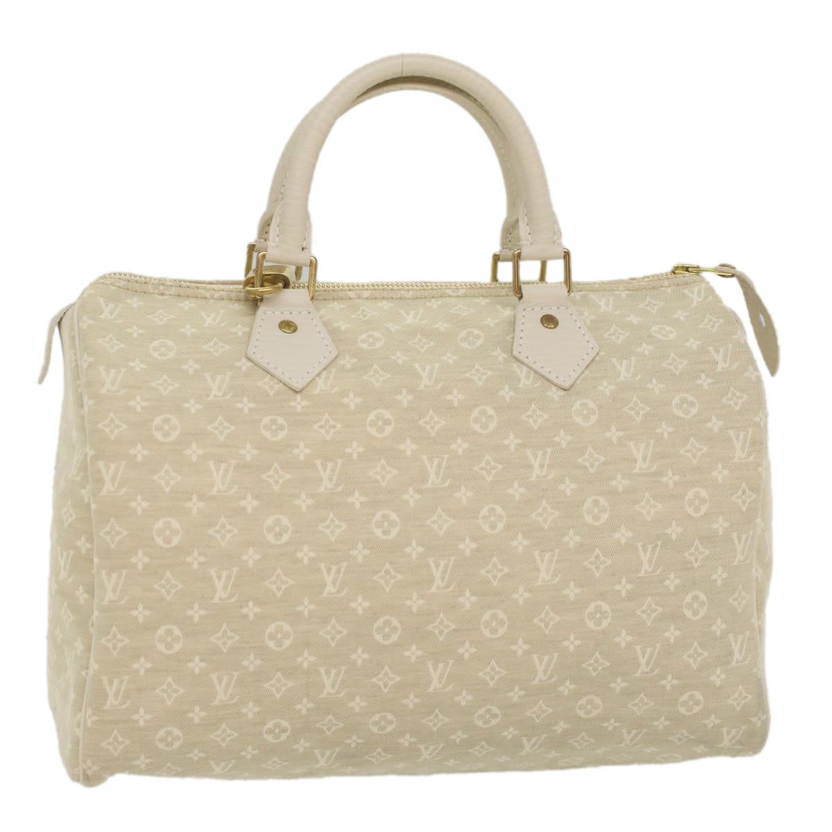 Louis Vuitton Mini Lin Speedy 30 Hand