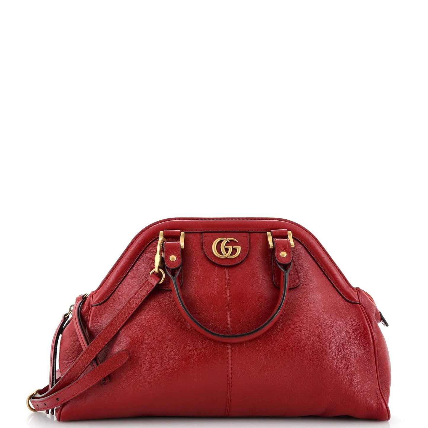 Gucci Leather Top Handle Handbag