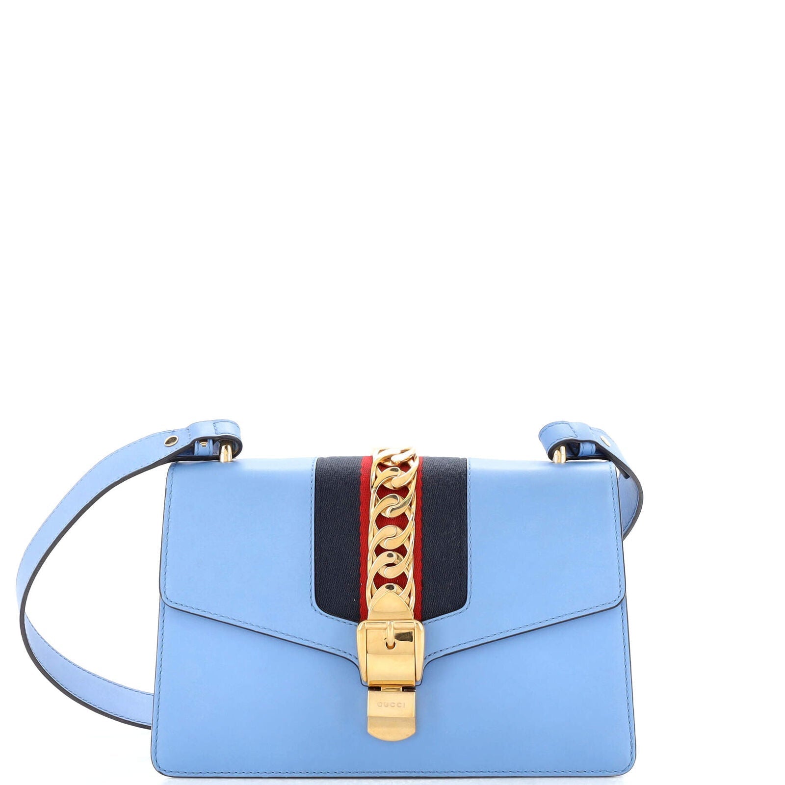 Gucci Chain Leather Shoulder Bag