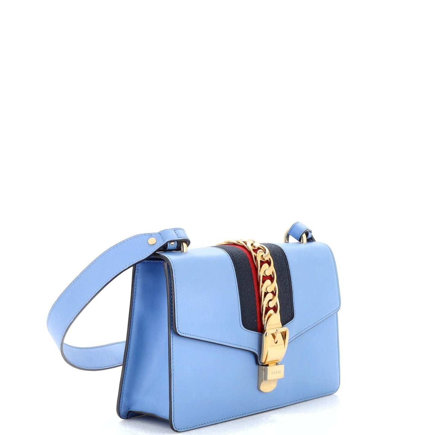 Gucci Chain Leather Shoulder Bag