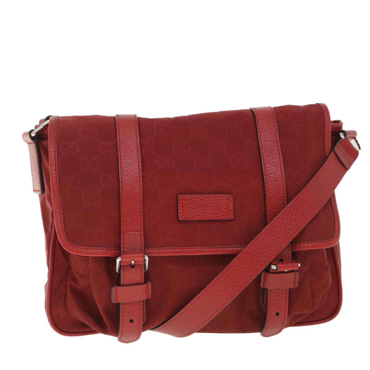 Gucci Nylon Canvas Shoulder Bag