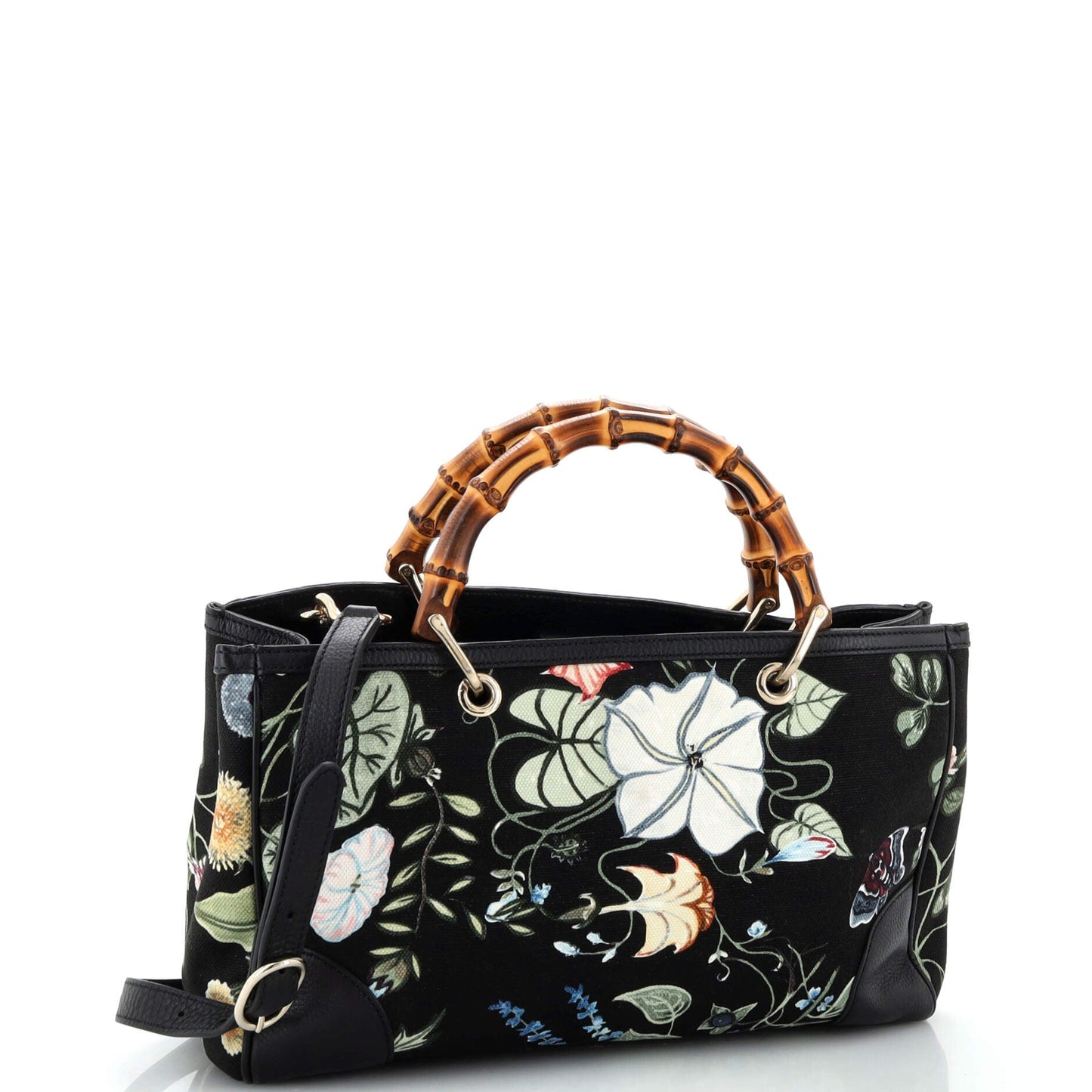 Gucci Canvas Top Handle Tote