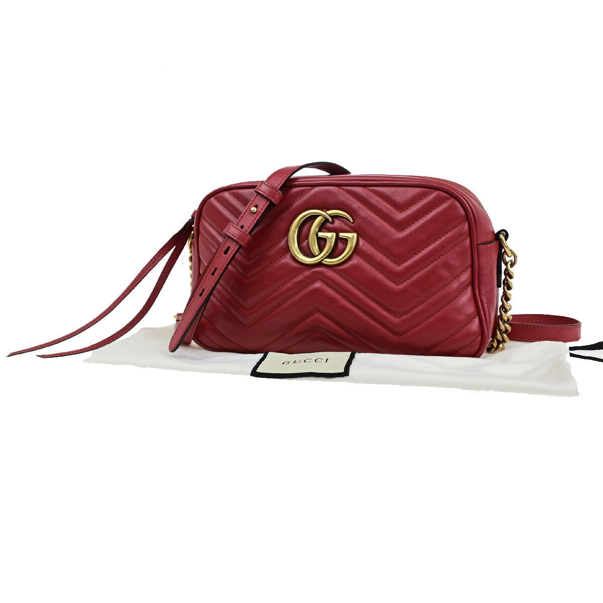 Gucci Chain Leather Crossbody