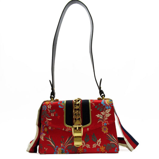 Gucci Chain Leather Shoulder Bag