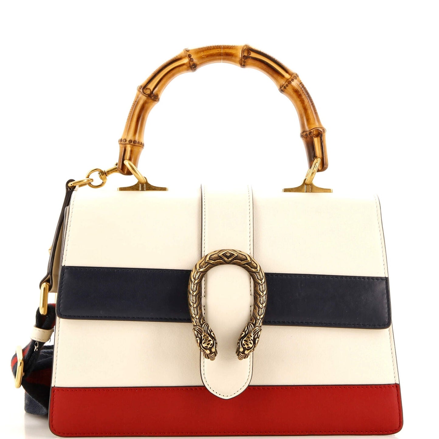 Gucci Leather Top Handle Handbag