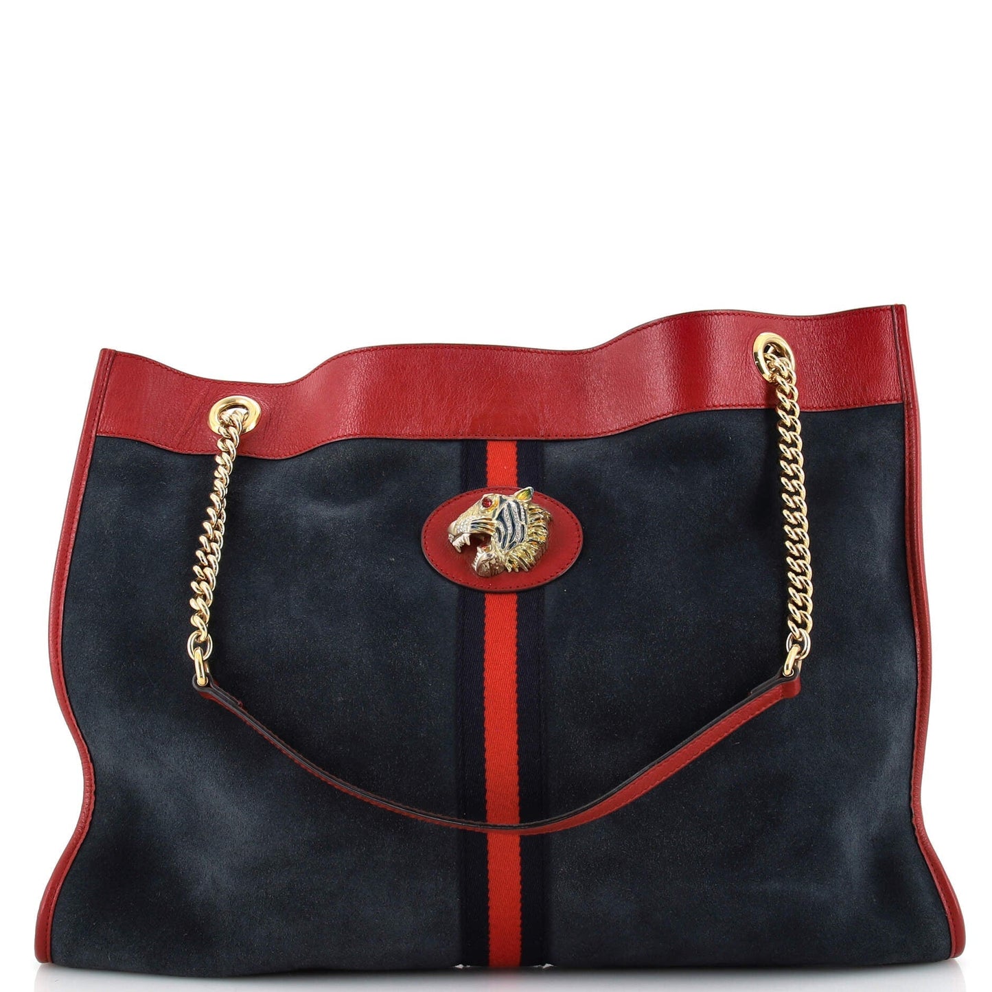 Gucci Chain Leather Tote
