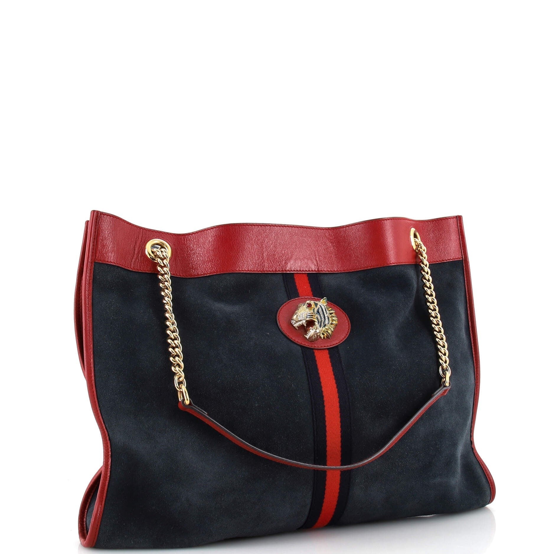 Gucci Chain Leather Tote