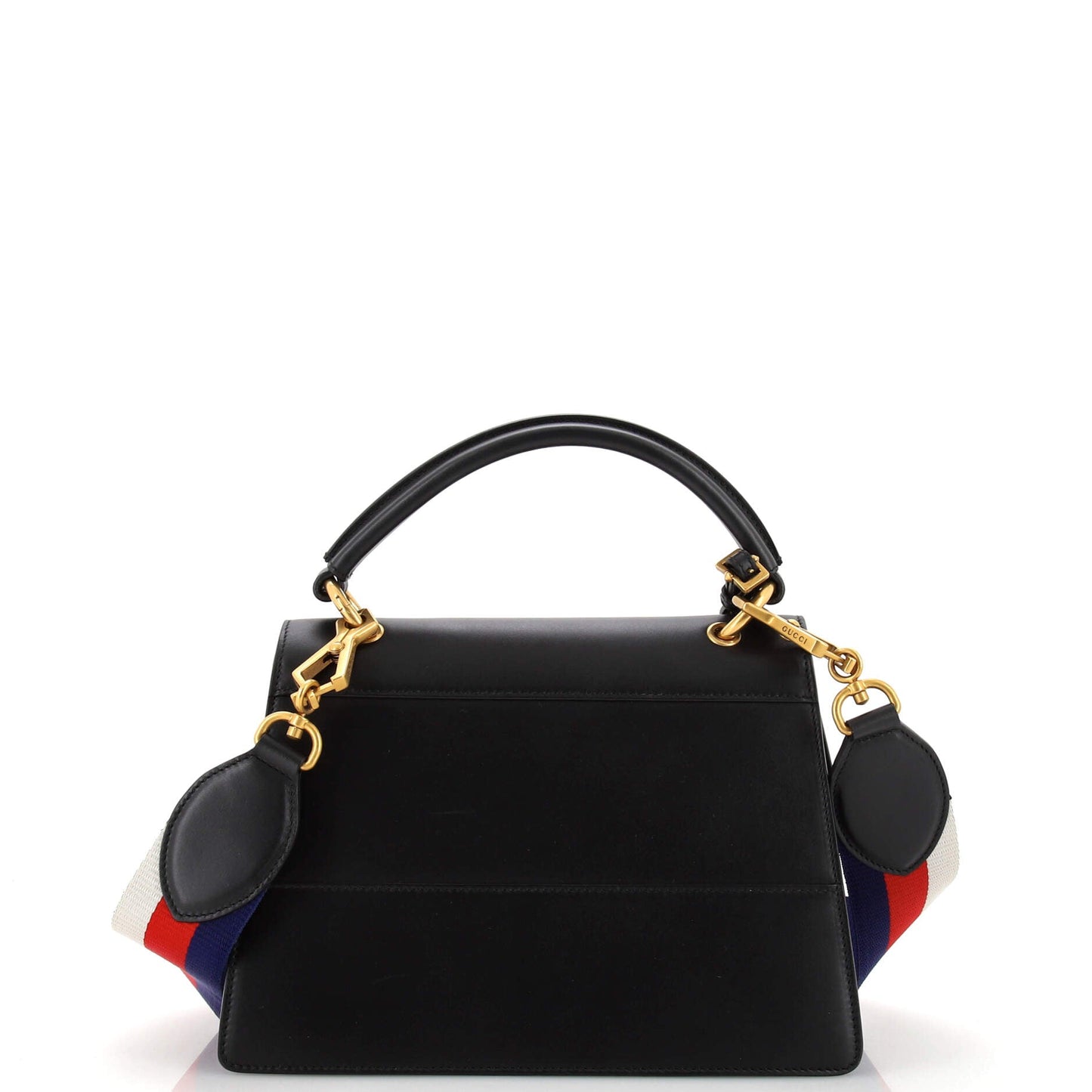 Gucci Lou Leather Top Handle Handbag