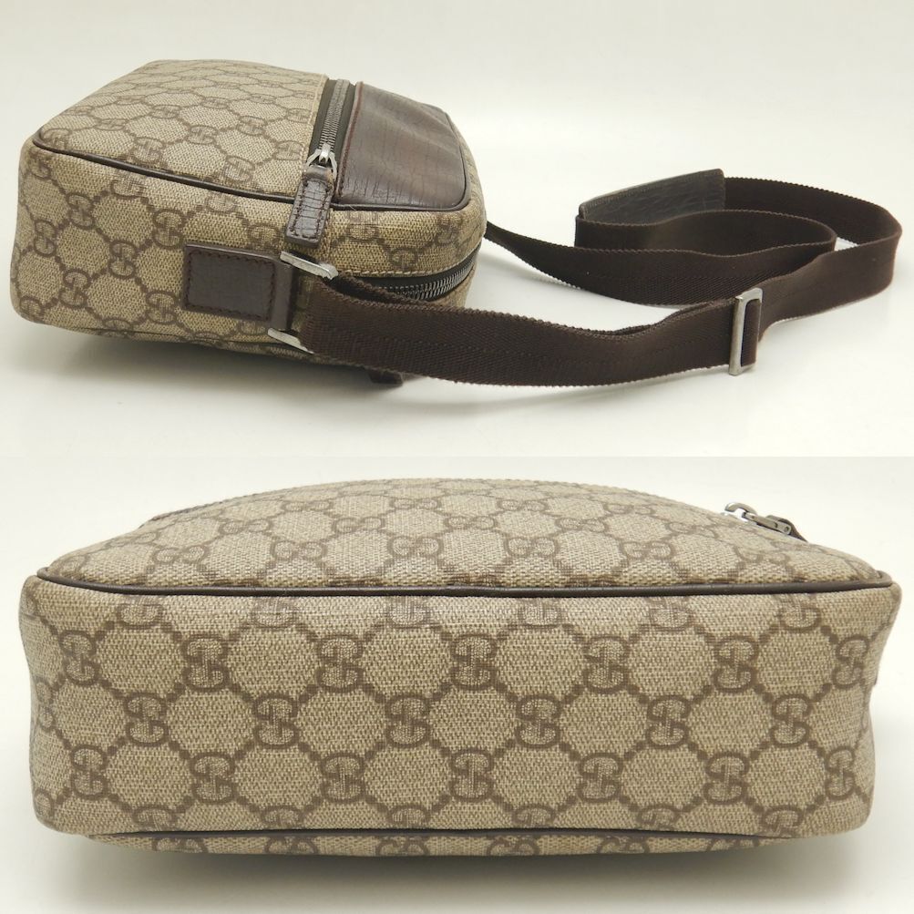 Gucci Leather Canvas Crossbody