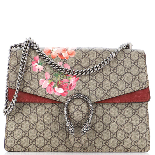 Gucci Chain Canvas Shoulder Bag