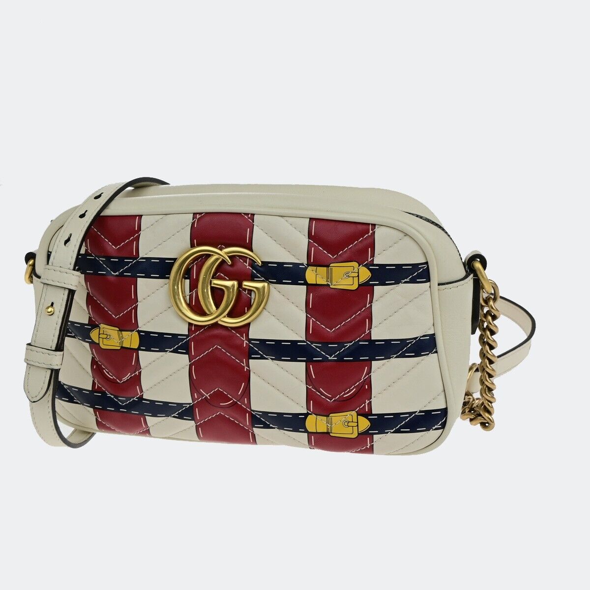 Gucci Quilted Chain Tote
